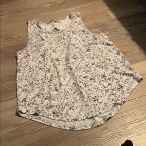 2 Open back tank tops